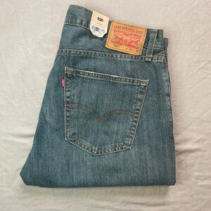 Levi's 559 Relaxed Straight Leg Jeans Mens 36x36 NWT Med Wash Blue Denim Cotton